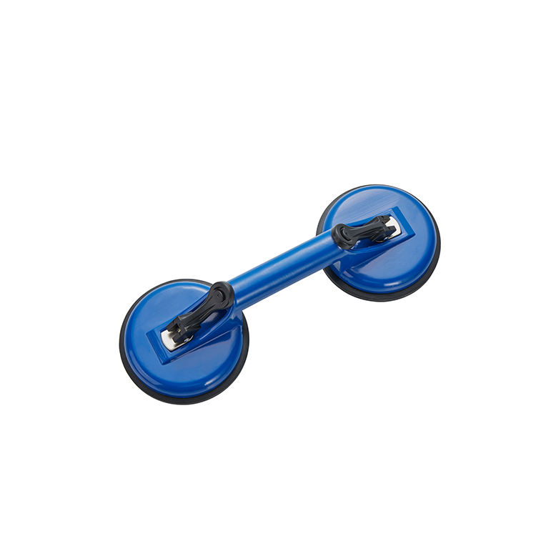 Lifting adjust Aluminum Alloy Sucker Twin Vacuum plastic handle installation stone manual air pump suction cup