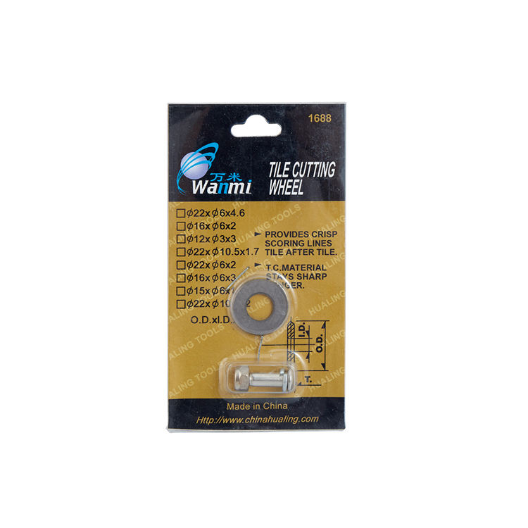 High Quality Cutting wheel of manual ceramic tile cutting machine Carbide brick Diamond Glass Cutter Wheel