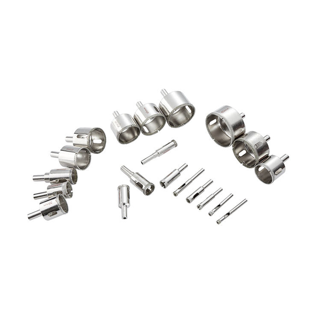 cheapest Granite Glass Ceramic Marble Tile Diamond Set Cutter Hole Saw Drill Bits