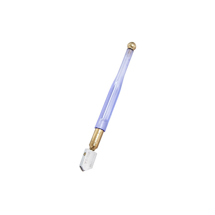 Factory direct sale plastic handle glass cutting tools Up Graded Glass Cutter with three Tips glass cutter