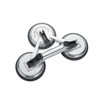 Customized Size Aluminum Plastic 3 Jaw 300 MM flat rubber vacuum Glass screw silicone Suction Cup lifter