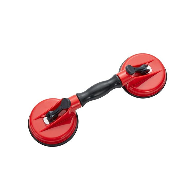 2 Black Lifter Handle Television screen removing tools 90-270 Degree Large Format Tile Vacuum Glass Suction Cup